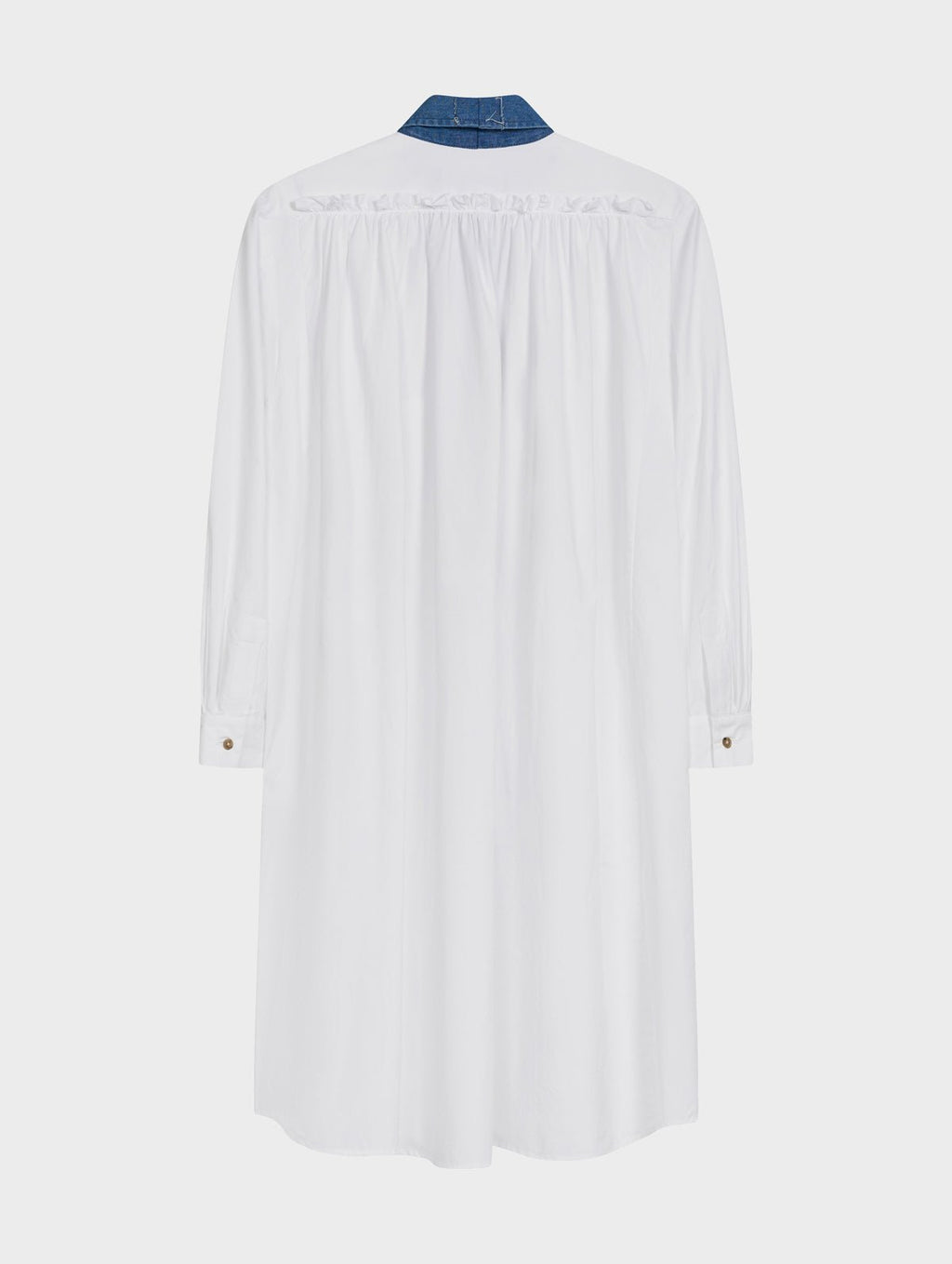 Celia Dress Denim Cotton Poplin - ELV Denim