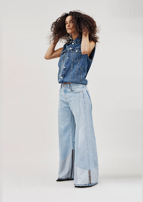Clapton Jean Wide Leg Light Blue - ELV Denim