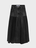Harvard Denim Skirt Charcoal - ELV Denim