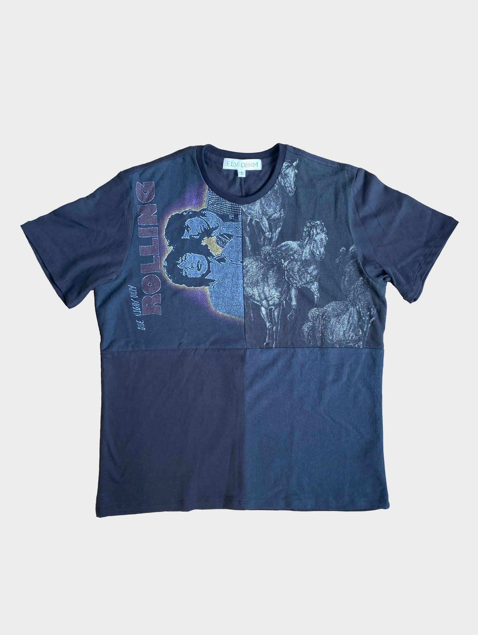 The Classic T-Shirt Black S - ELV Denim