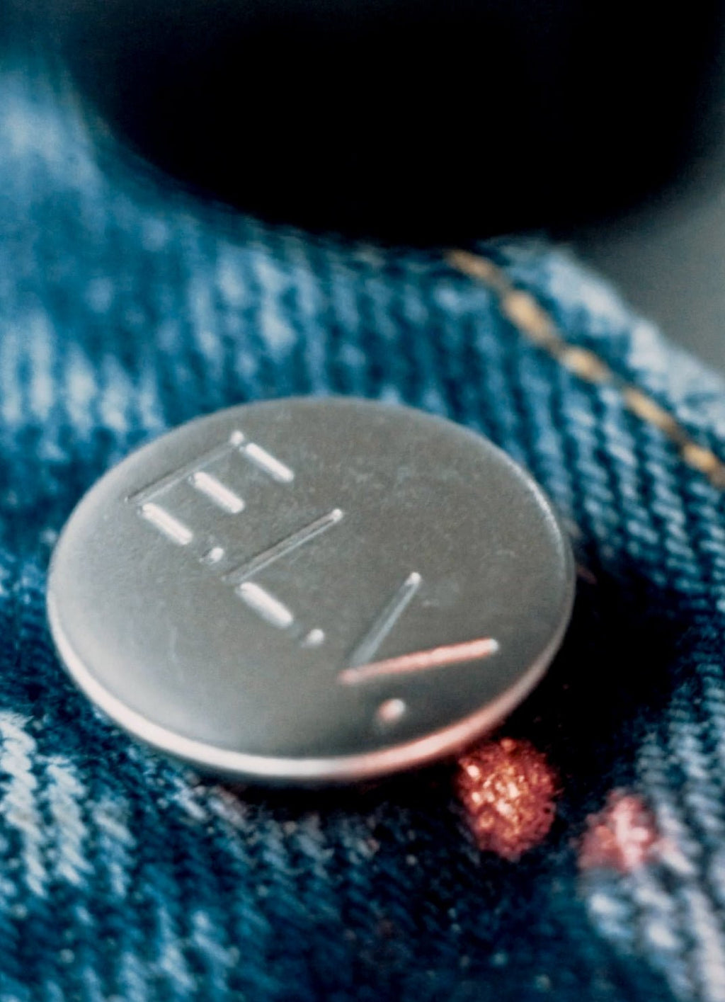 Light Mid Blue Contrast Garçon Jean - E.L.V. Denim