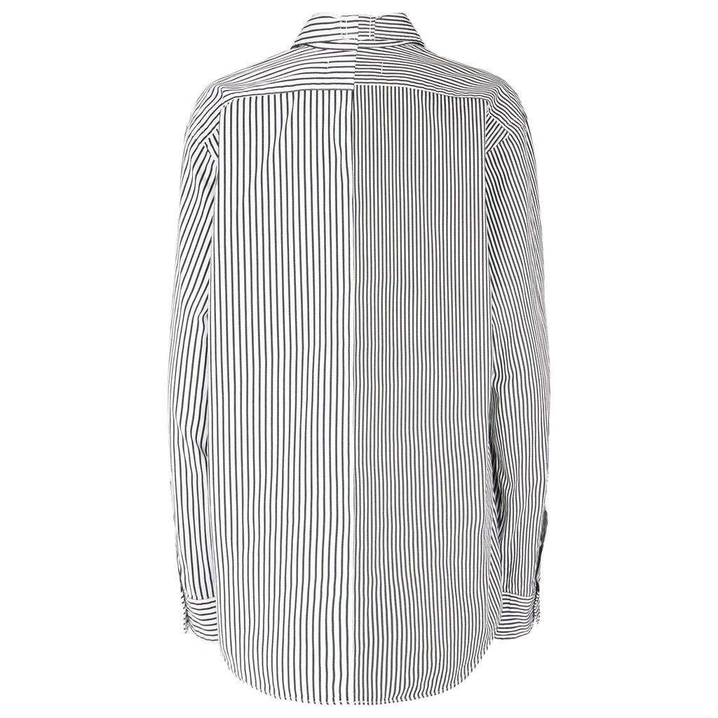 The Diana Cotton Black Stripe Shirt - E.L.V. Denim
