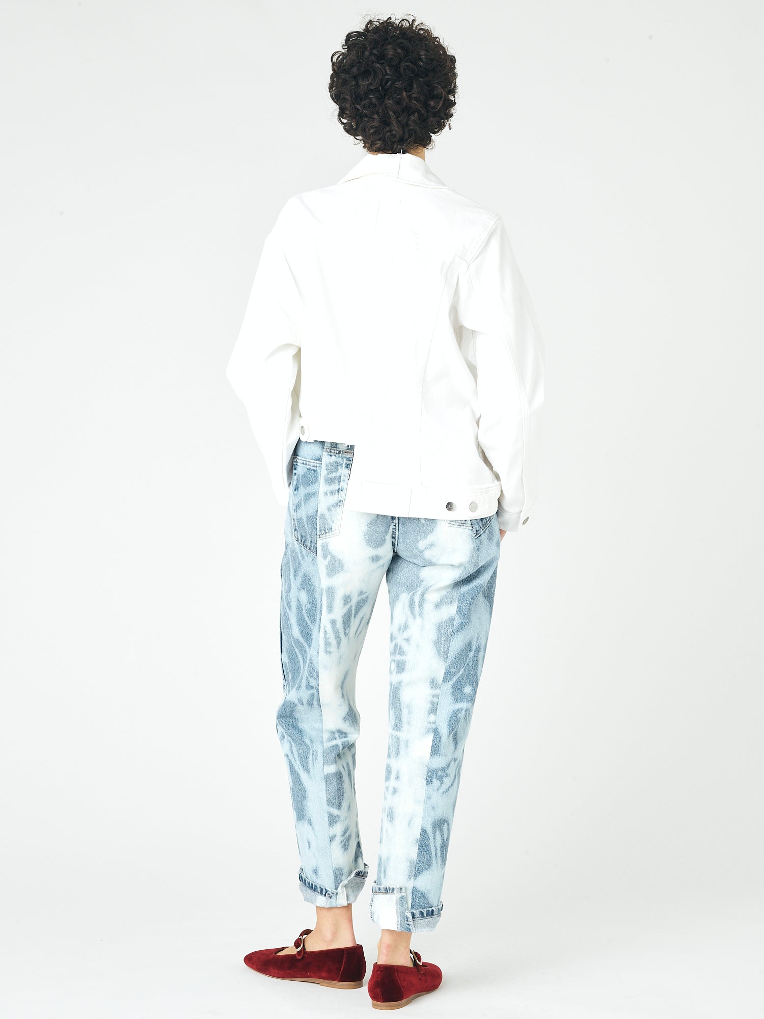 White Match Jacket - E.L.V. Denim